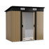 Livsip Garden Shed 1.94x1.21M Outdoor Storage Sheds With Base Workshop