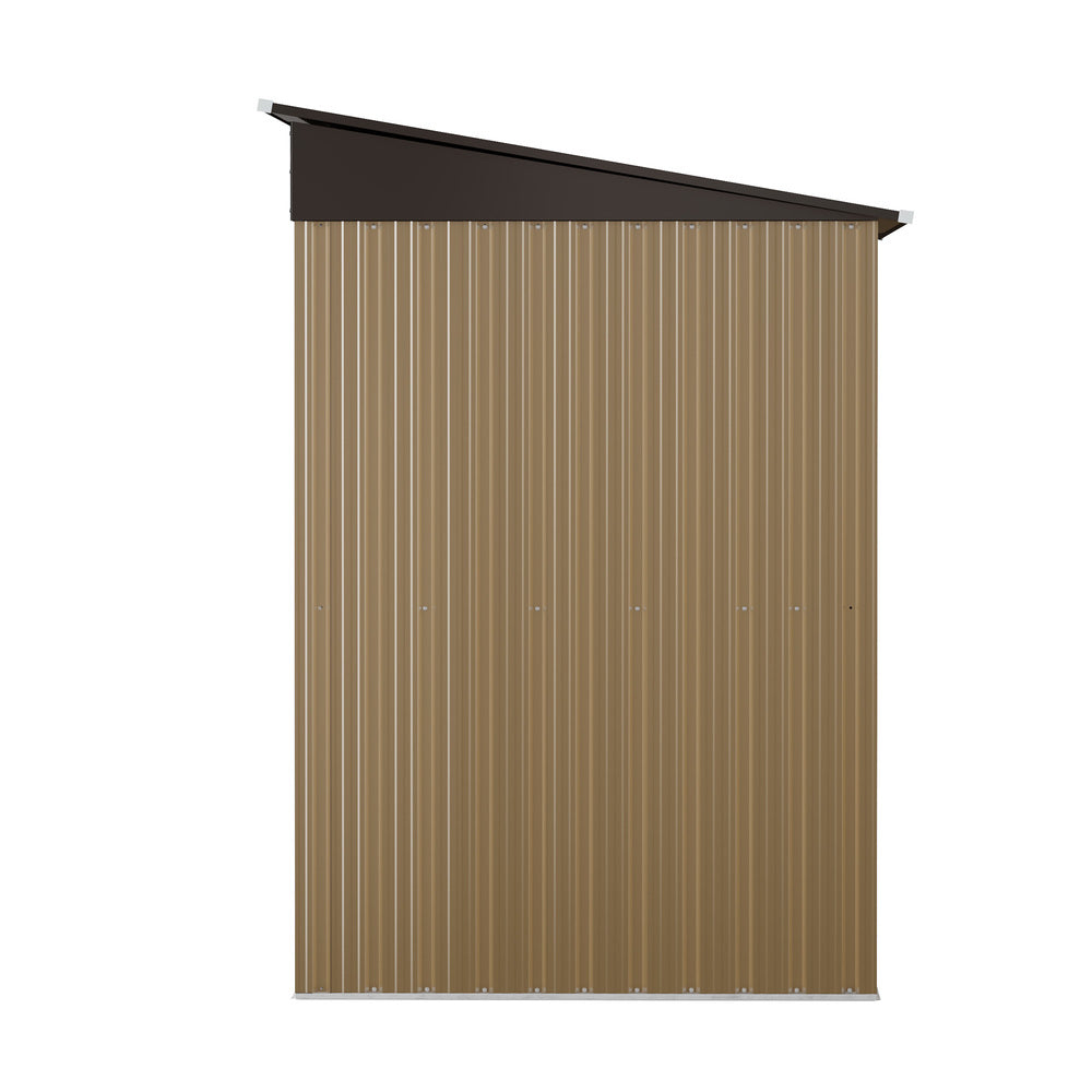 Livsip Garden Shed Outdoor Storage 2.38x1.31M Workshop Shelter Base