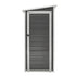 Garden Shed Outdoor Storage 1.52x1M Workshop Tool House Grey