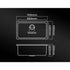 Kitchen Sink 70x45cm Granite Basin Single Bowl Black