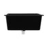 Kitchen Sink 70x45cm Granite Basin Single Bowl Black