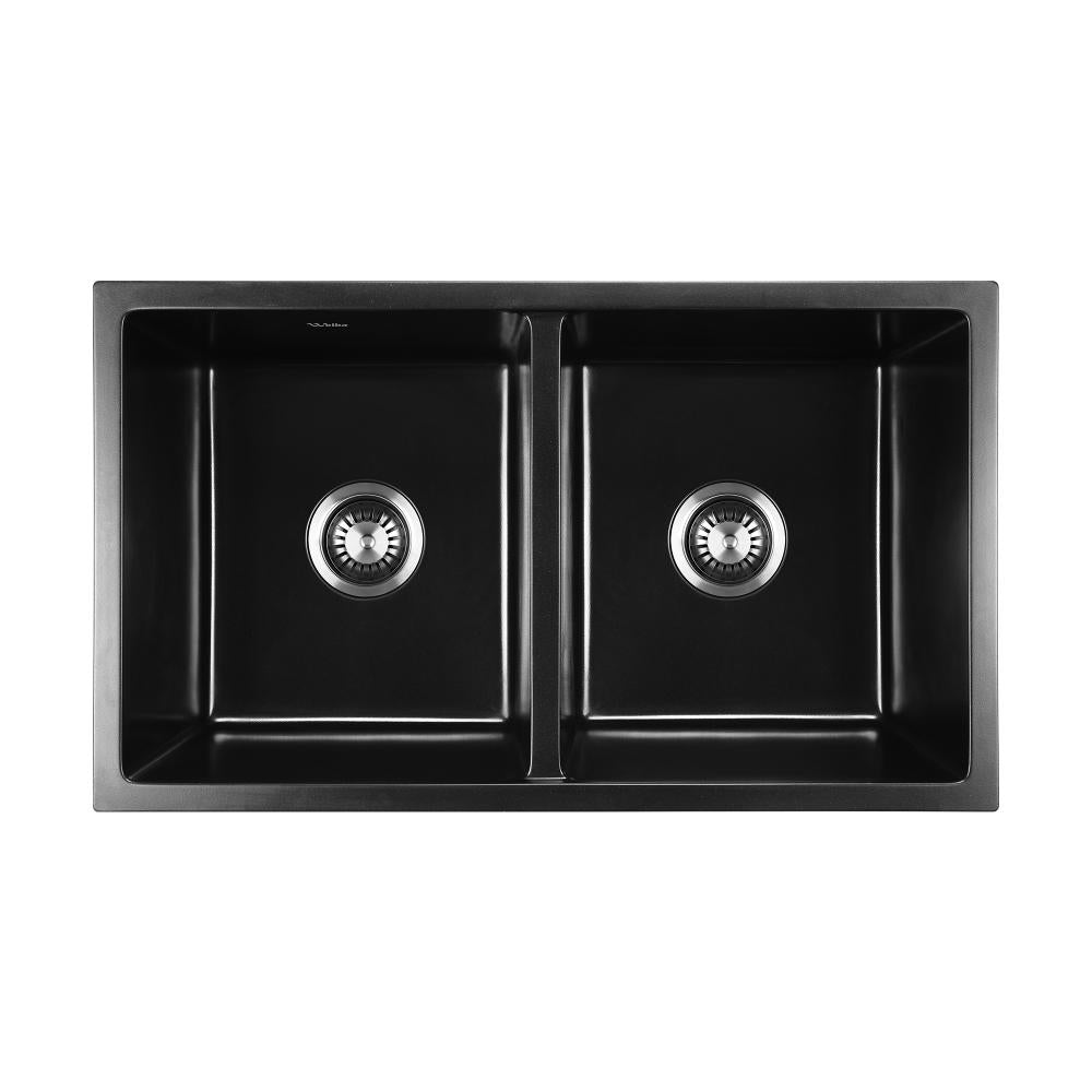 Kitchen Sink Bathroom Basin Double Bowl 770mmx450mm