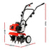 63CC Tiller Garden Cultivator Rototiller 4 Blades Soil Plower Rotary Hoe