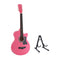 Alpha 38-Inch Acoustic Guitar, Linden Wood Body, Steel Strings, Pink, Full Size