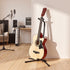 Alpha Iron Adjustable Guitar Stand Folding Instrument Holder Acoustic Bass Rack Black