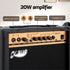 Guitar Amplifier – 20W, 6.5" Speaker, Overdrive, 3‑Band EQ, AUX/Phones