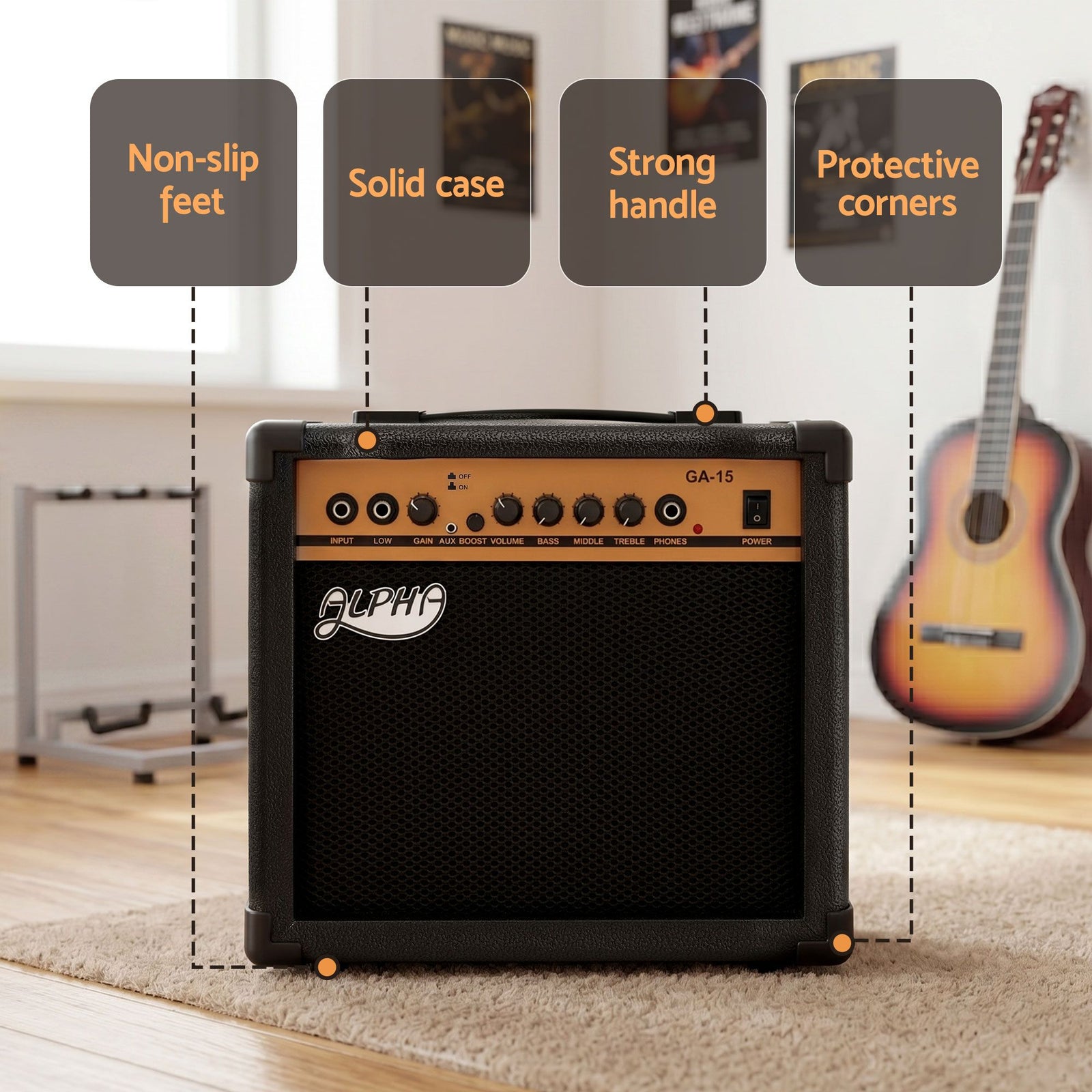 Guitar Amplifier – 20W, 6.5