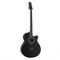 43" Acoustic Bass Guitar – Dreadnought 4‑Band EQ Steel Strings, Black