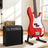 Electric Guitar Bass 47 Inch Set Kit 40W Bass Guitar Amplifier Guitar Stand Folding