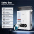 Portable LPG Gas Water Heater Outdoor Camping Shower LED Display White