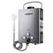 Devanti Portable Gas Water Heater LPG System Grey