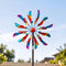 Gardeon Garden Windmill Metal Double Wind Spinner Outdoor Lawn Decor 190cm