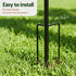 Gardeon Garden Windmill Metal Double Wind Spinner Outdoor Lawn Decor 190cm
