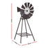 Gardeon Garden Windmill Metal Outdoor Yard Decor 120cm Bronze