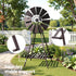 Gardeon Garden Windmill Metal Outdoor Yard Decor 120cm Bronze