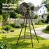 Gardeon Garden Windmill Metal Outdoor Yard Decor 160cm Bronze