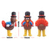 Inflatable Costume Ride On Turkey Fancy Dress Funny Party Outfit Brown One Size