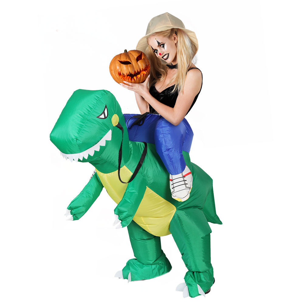 Inflatable Dinosaur Costume Adult Suit Blow Up Party Fancy Dress Halloween Cosplay