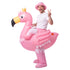 Inflatable Costume Ride On Flamingo Adult Party Suit Pink One Size