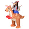 Inflatable Kangaroo Costume Adult Suit Blow Up Party Fancy Dress Halloween Cosplay