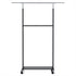 Artiss Clothes Rack Double Rod Airer Rail Coat Stand Adjustable Hanger