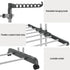 Artiss 2X Clothes Drying Rack 173cm Coat Airer Hanger Foldable