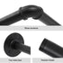 Artiss Clothes Rack Garment Rail Metal Industrial Pipe Wall Mounted 2 Pack
