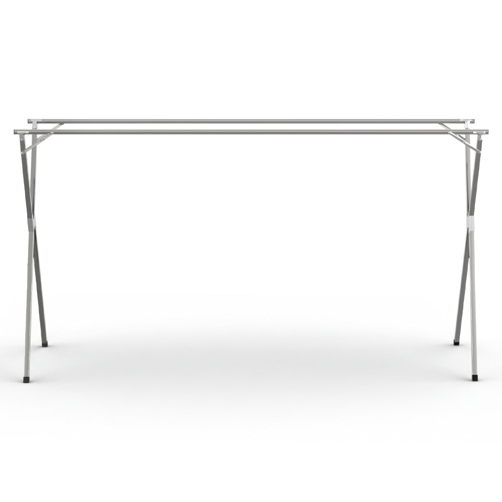 Clothes Rack Adjustable Foldable Steel