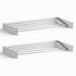 Artiss Set of 2 Clothes Rack Wall Mounted Airer Foldable White