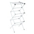 Foldable Clothes Drying Rack with Extendable Rods & Sturdy Metal Frame