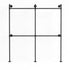 Artiss Industrial Pipe Clothing Rack Garment Clothes Display Stand Wall Mounted