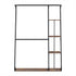 Artiss Wardrobe Clothes Rack Airer 4-Tier Walnut