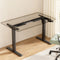 Artiss Motorised Sit Stand Desk Frame Adjustable Height Electric Desk Frame Black