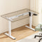 Artiss Electric Standing Desk Frame Motorised Height Adjustable 70kg Load White