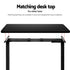 Artiss Standing Desk Frame Only Dual Motor Motorised Black