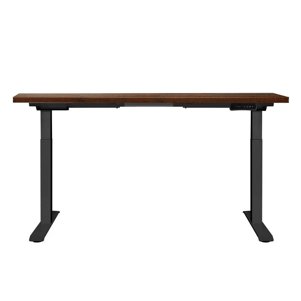 Standing Desk Motorised Dual Motor Rustic Brwon 120CM