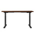 Standing Desk Motorised Dual Motor Rustic Brwon 120CM