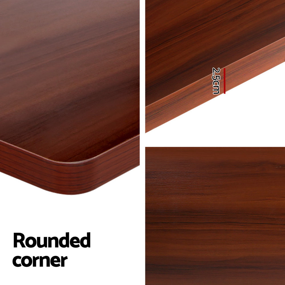 Standing Desk Motorised Dual Motor Walnut 120CM