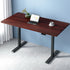 Standing Desk Motorised Dual Motor Walnut 140CM