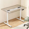 Artiss Motorised Sit Stand Desk Frame Dual Motor Height Adjustable White Frame Only