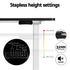 Standing Desk Motorised Dual Motor 140CM Black