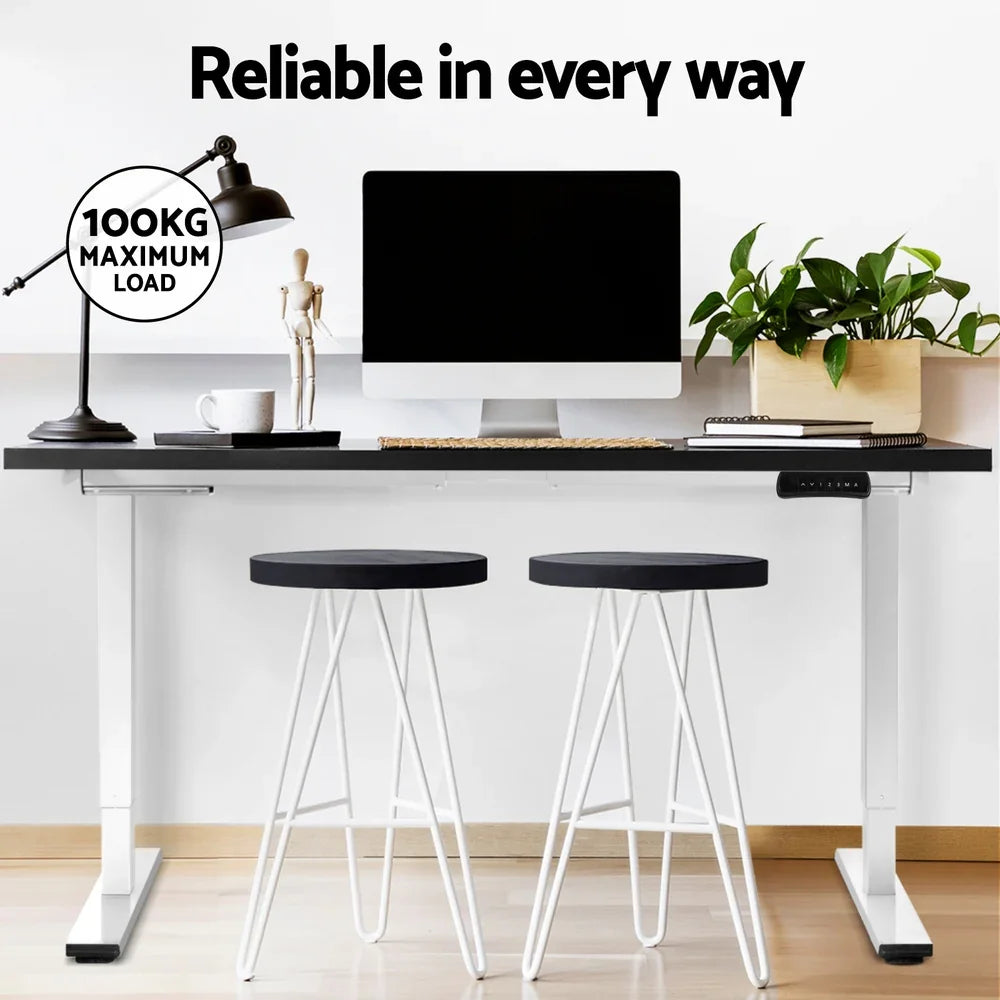 Standing Desk Motorised Dual Motor 140CM Black