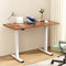 Standing Desk Motorised Dual Motor 120CM Rustic Brwon