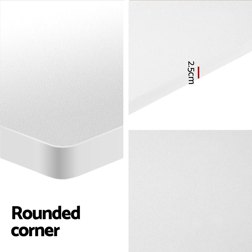 Standing Desk Motorised Dual Motor 140CM White