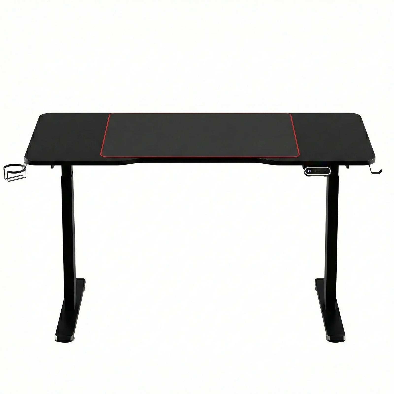 Artiss 140cm Motorised Standing Gaming Desk RGB Adjustable Height Black USB Type-C