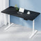 Artiss 140cm Electric Standing Desk Adjustable Height Sit Stand Desk Black