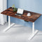 Artiss 120cm Electric Standing Desk Dual Motor Height Adjustable Rustic Brown