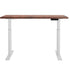 Artiss Standing Desk Motorised Electric Dual Motor 140CM Rustic Brown