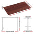 Artiss Standing Desk Motorised Electric Dual Motor 120CM Walnut