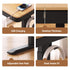 Artiss Motorised Standing Desk with Storage Drawer 120cm Wood Black